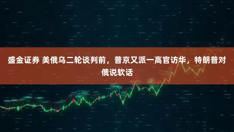 盛金证券 美俄乌二轮谈判前，普京又派一高官访华，特朗普对俄说软话
